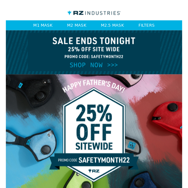 ⏰ ENDS TONIGHT! 25% Off for RZ Insiders
