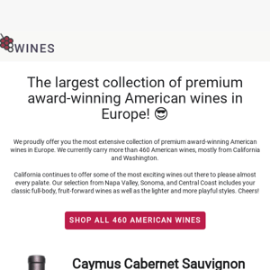 US Wines Pre Xmas Offers - California, Washington, and More🍷