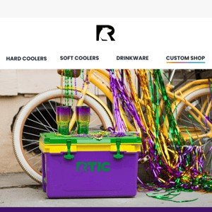 RTIC Mardi Gras Tumbler 20 oz & 30 oz. – Sassy Boutique Designs