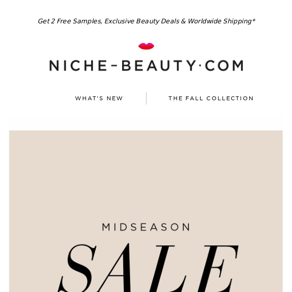 In case you missed it: Our Mid-Season Sale is on