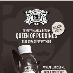 Welcome the Queen of Puddings!