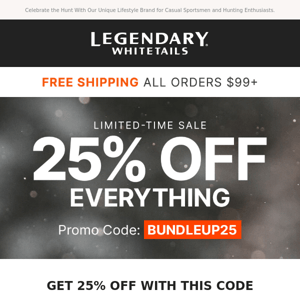 25% Off Your Order With This Code