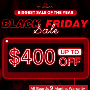 BLACK FRIDAY SALE - NOW