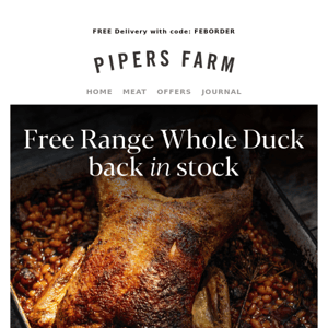 Whole Duck Back In Stock