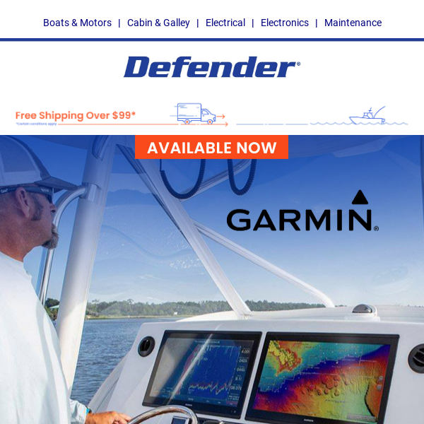 Garmin is back at Defender!