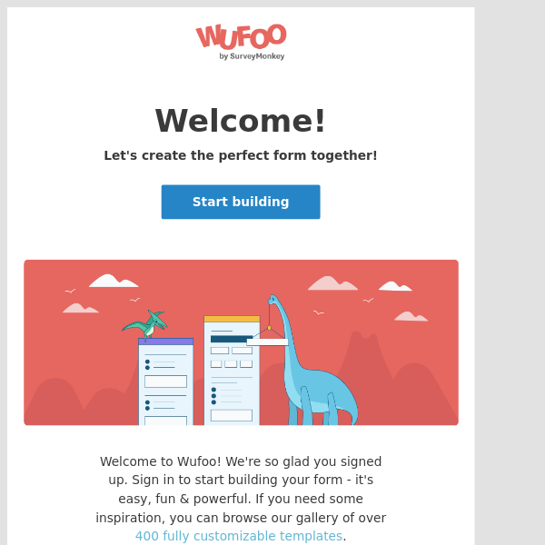 Welcome to Wufoo