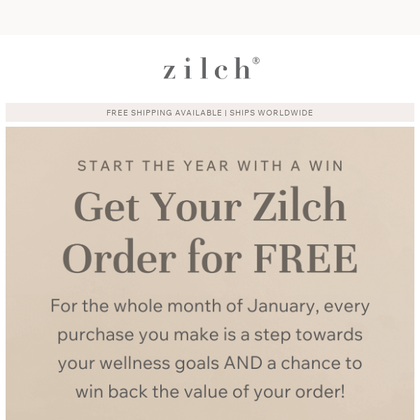 🎉 FREE Zilch Products?