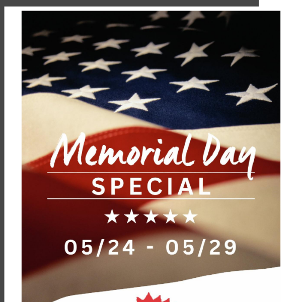 Memorial Day Special!