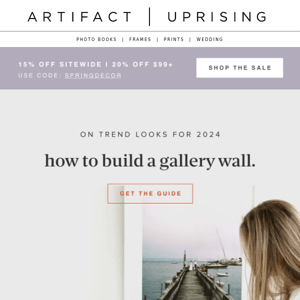 Yes, Gallery Walls are *still* in style