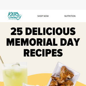 A Memorial Day Menu