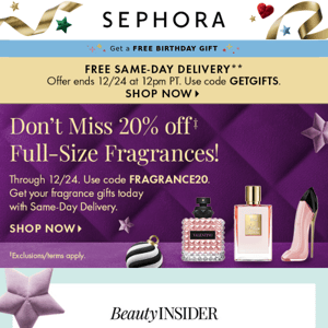 Sephora, it’s finally time for your year-end snapshot!