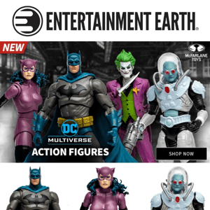 New McFarlane DC Multiverse Action Figures 🦇