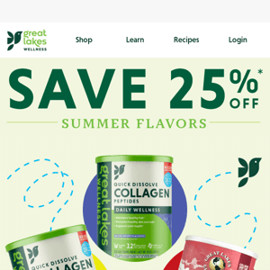 24 Hours Remain to Save 25% On Summer Flavors!