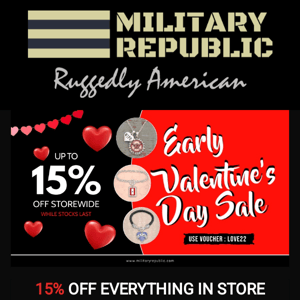 🇺🇸 Want to shower your Valentine with some more Gifts post Valentines? Order this Military & First Responder  Jewelry