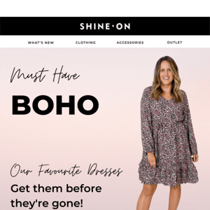 BOHO IS ON FIRE 🔥 These must-have styles are selling fast!
