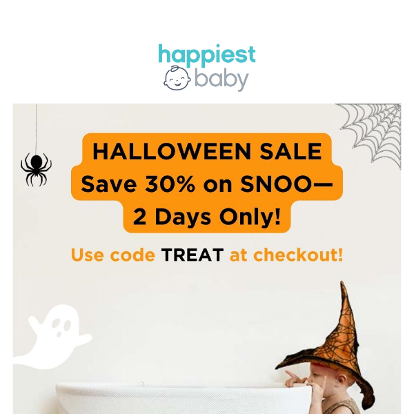 BOO 👻 30% Off SNOO...A Scary Good Deal!