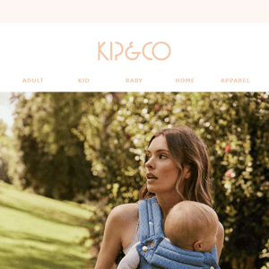 portier x Kip&Co 🦋 the chicest baby carrier is here!