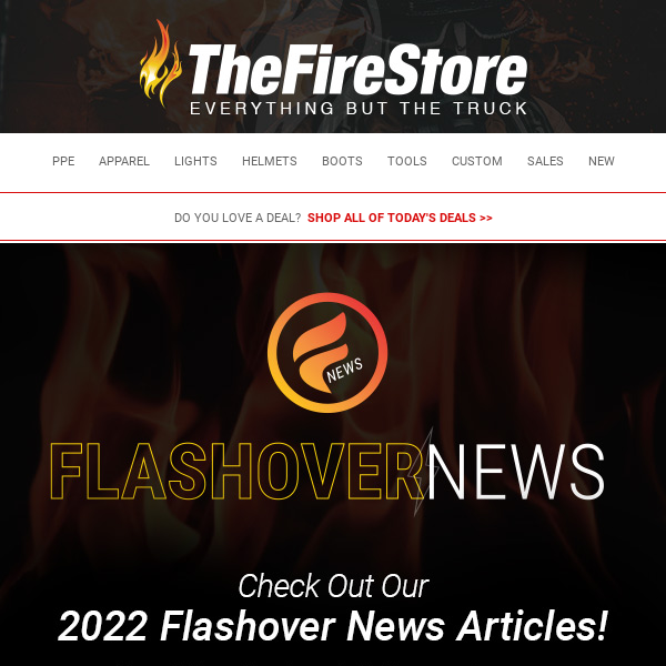 Check out our Flashover News articles!