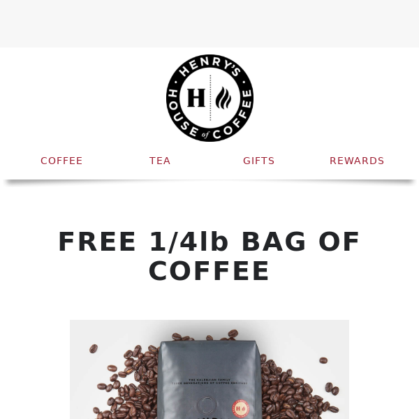 Free Bag Of Coffee! Try Hrag's Favorite.