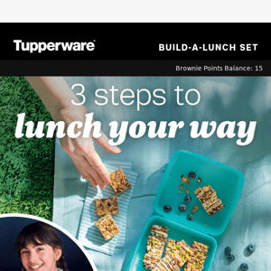Tupperware Australia save over 45% on these lunch set must haves..