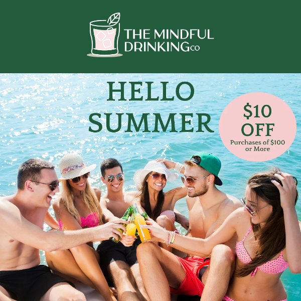 The Mindful Drinking Co, Summer Savings Just For You!