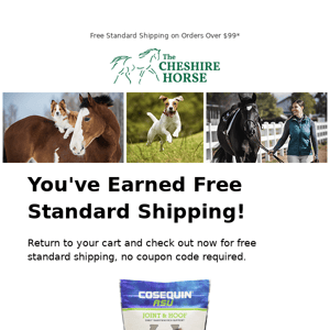 Don't Miss Your Free Shipping