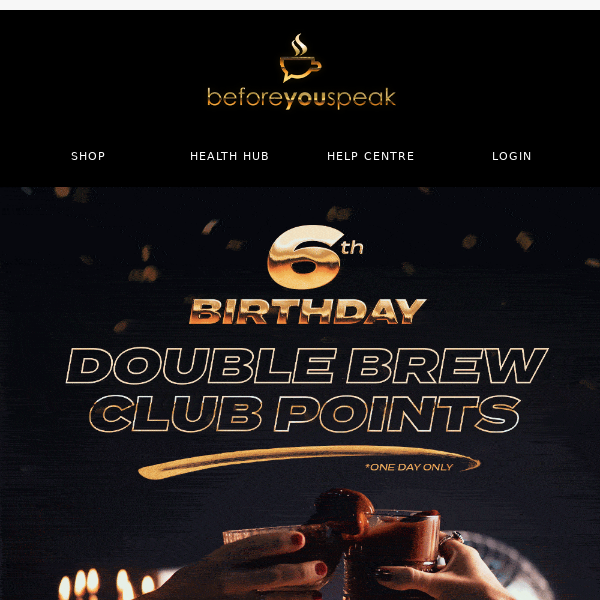 🎁Earn DOUBLE Brew Club Points!