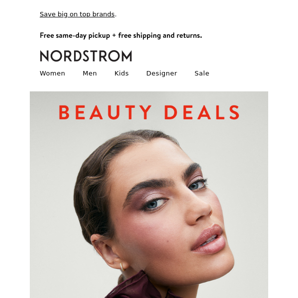 Can't miss: up to 25% off selected beauty