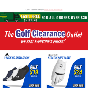 ⛳ Big Brands, Bigger Savings 💲💲