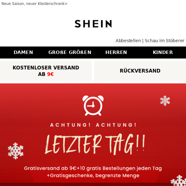 SHEIN Germany Emails, Sales & Deals - Page 3
