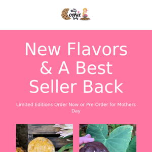 NEW -Strawberries & Cream, Oreo Mocha Mudpie or Ginger Mint Lemondae with Lilikoi... Lots of New Flavors and Limited Editions!