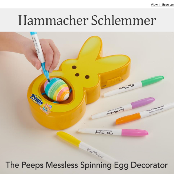 The Peeps Messless Spinning Egg Decorator