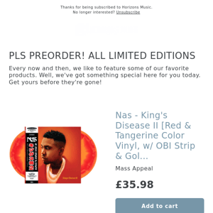 NAS LIMITED COLOUR VINYL! 4 ALBUMS!