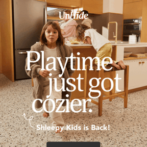 ALERT THE FAM… 🚨 Shleepy Kids is back!