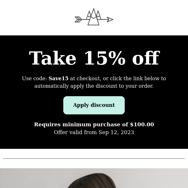 Limited Time: 15% off site wide