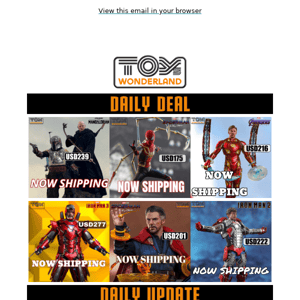 🔥Daily Deal- Spider-Man Integrated Suit, Dr Strange & Iron Man 🔥