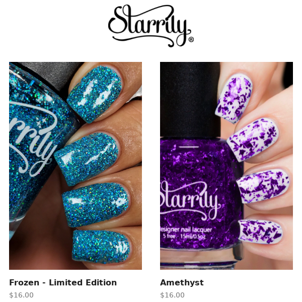 Ultra Sparkly Glitters + Holo Polishes! - Starrily