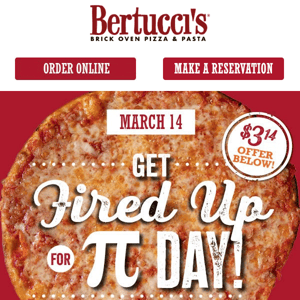 Pi Day Perfection: $3.14🍕 Today!