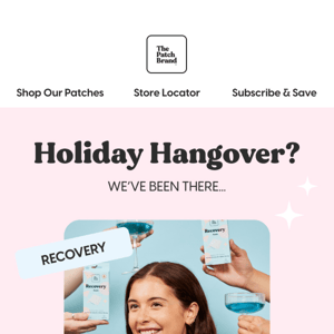 No More Hangovers! - The Patch Brand