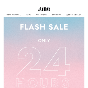 ⚡Countdown:24 hours flash sale