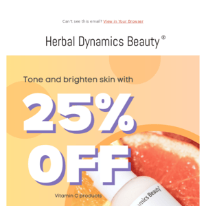 Shop vitamin C products on sale NOW🍊​