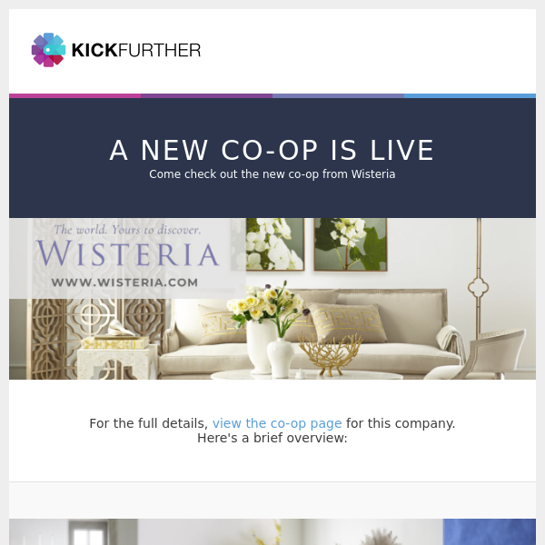 Co-Op Live: Wisteria is offering 5.7% profit in 3.8 months.