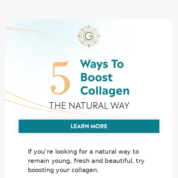 5 Simple Ways To Boost Your Collagen