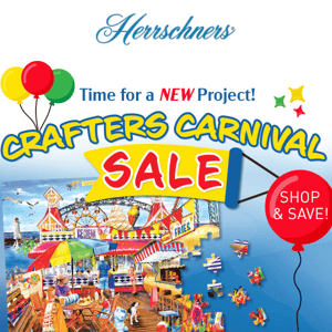 🎈🎠 It’s a Carnival of Crafting with savings up to 48%!