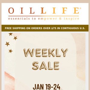 🌟 Jumpstart Your 2024 Wellness Journey - Exclusive Weekly Sale Alert! 🌟