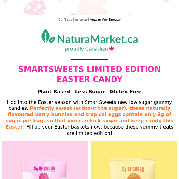 NEW Spring Flavours 🍓 🐰 🐣 from SmartSweets & Quest