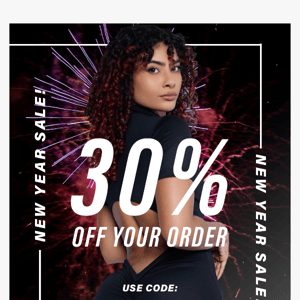 Welcome to the New Year – Take 30% off