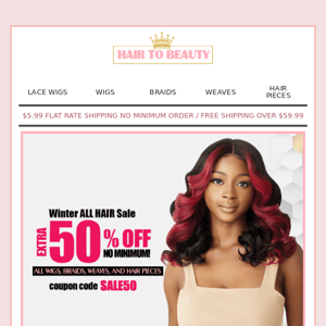 Hey Hair to Beauty, Don't Miss Out - Last Day 👀