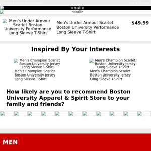 Finalize Your Boston University  Roster...