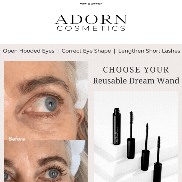 Open Hooded Eyes & Lengthen Short Lashes - Guaranteed!